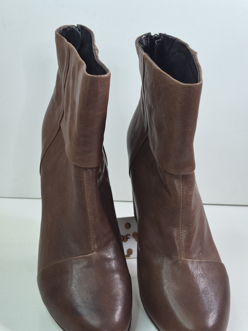 Rag&bones Brown Leather Women's Ankle Boots